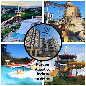Hotel Spazzio Diroma Acqua E Splash Caldas Novas, Gratis Park, Caldas Novas